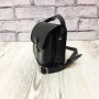 "Kolibry" bag genuine leather, black colour (Veneto)