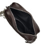 Сумка "Міа" натуральний замш , шоколадний колір