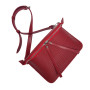 Сумка "Некст" натуральная кожа, красный цвет